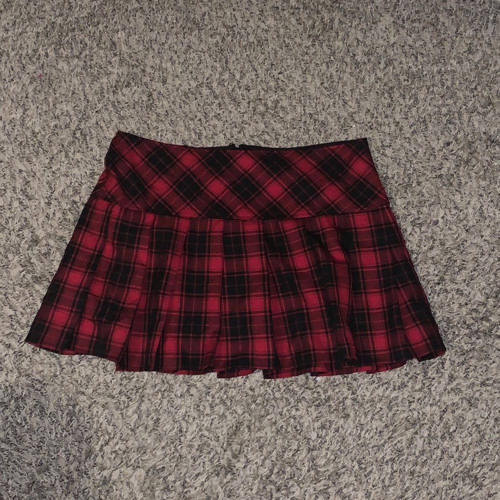 Short Plaid Hot Topic Skirt